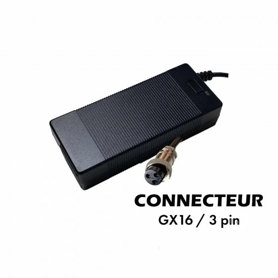 chargeur-42v-3a-connecteur-gx16-3 trottissime alencon