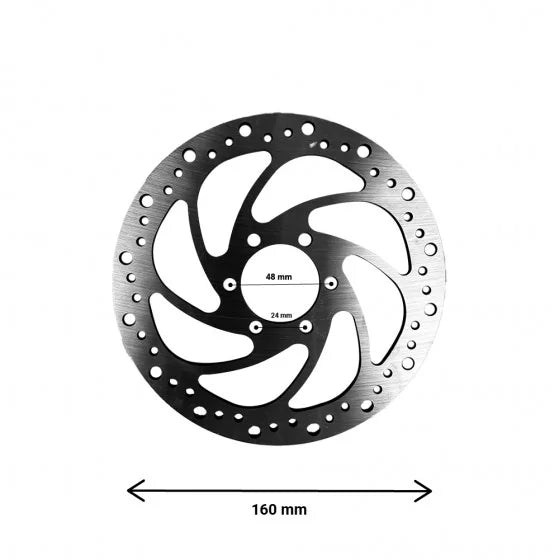 disque-de-frein-160mm-28mm-entraxe-48mm trottissime alencon